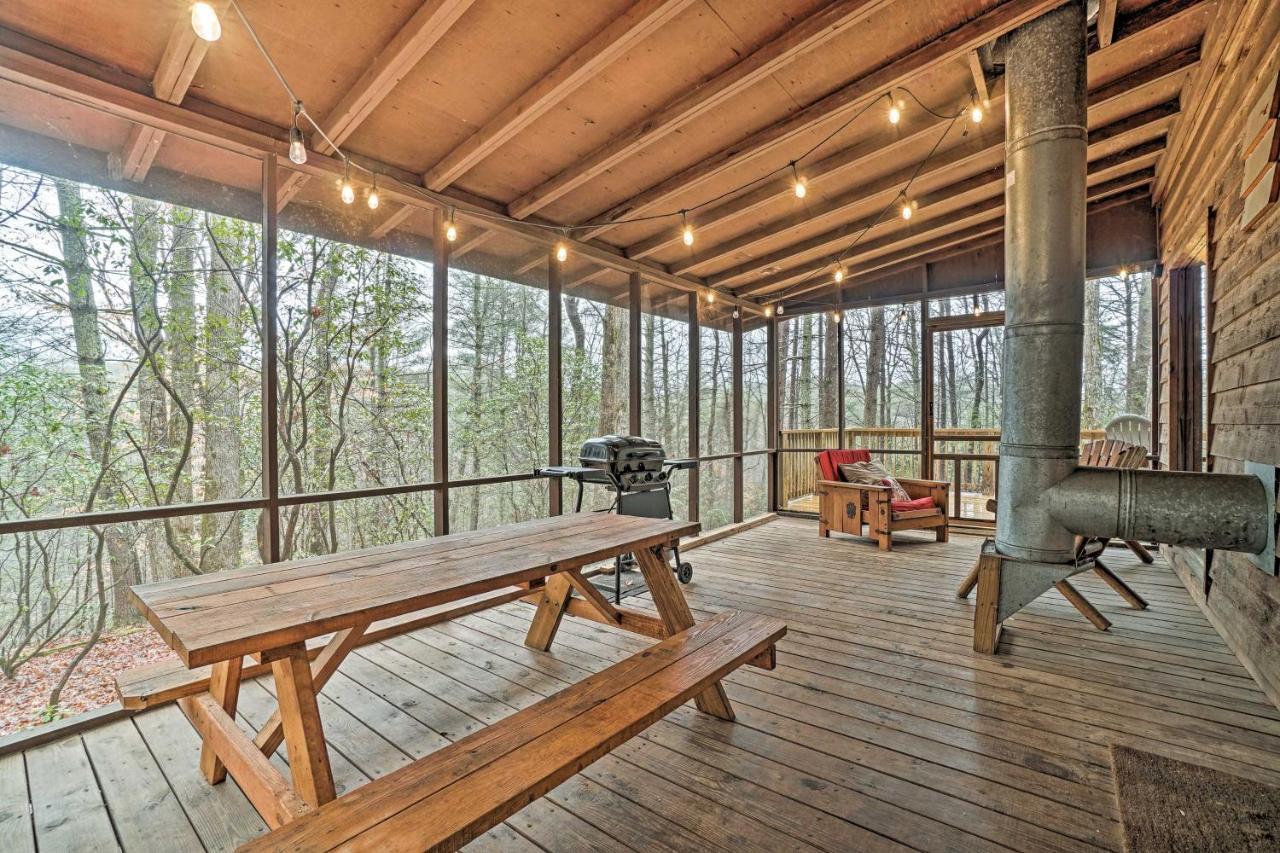 Helen Area Rustic Retreat About 5 Miles To Main Street Villa Sautee Nacoochee Kültér fotó